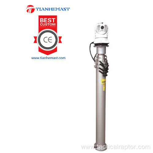 Military Dome Camera Surveillance Mast System